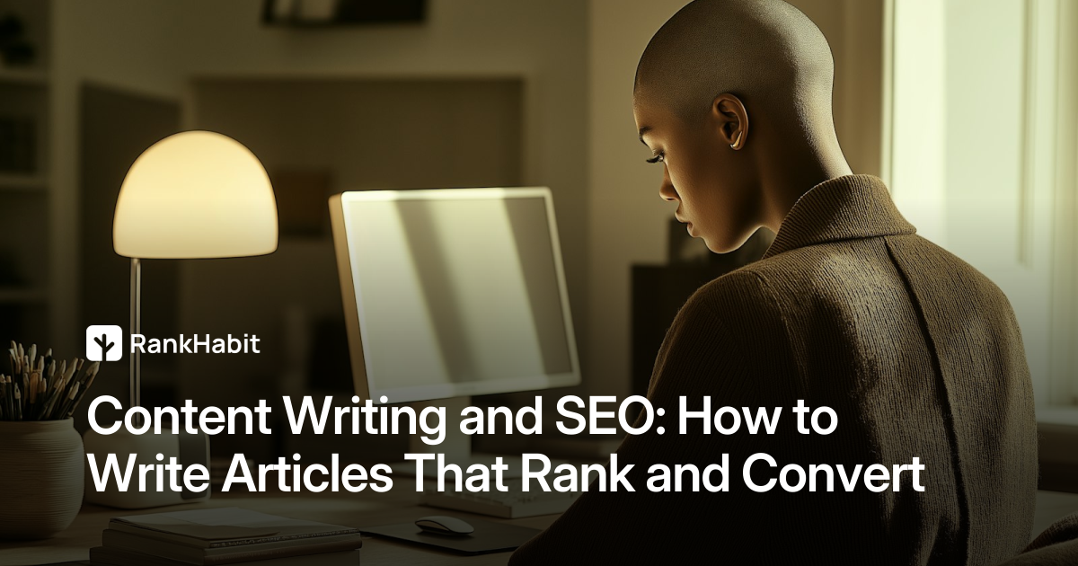 Content Writing and SEO: How to Write Articles That Rank and Convert
